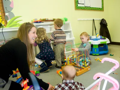 A Sunday School lesson at Oasis Community Church
